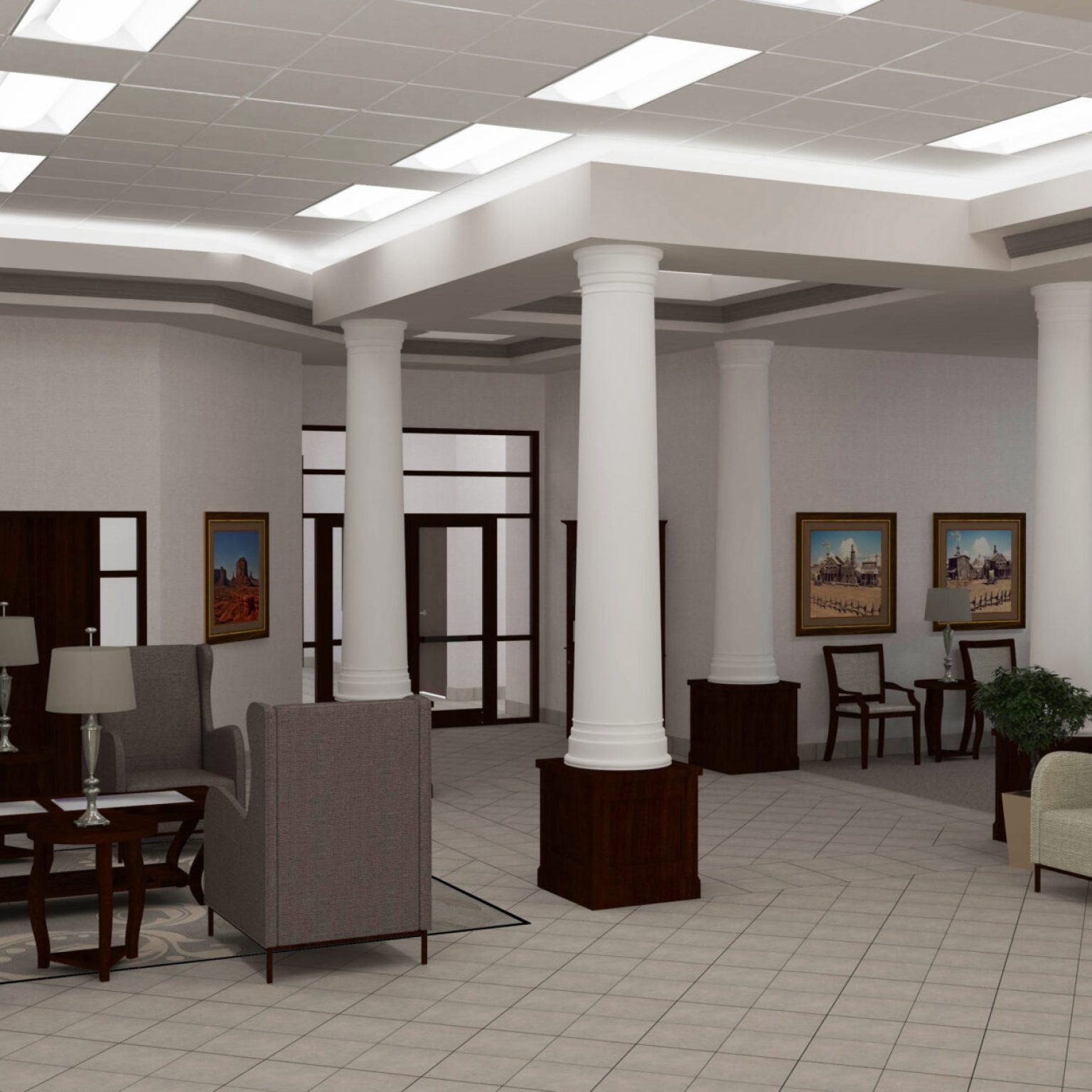 Mcclain Bank Rendering